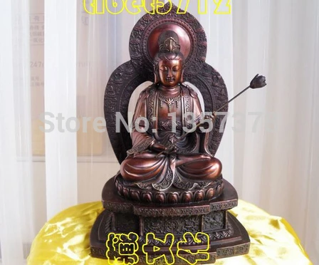 

shitou 00663 collectibles Tibetan Buddhist bronze nice MahAsthAmaprApta buddha statue 30 cm