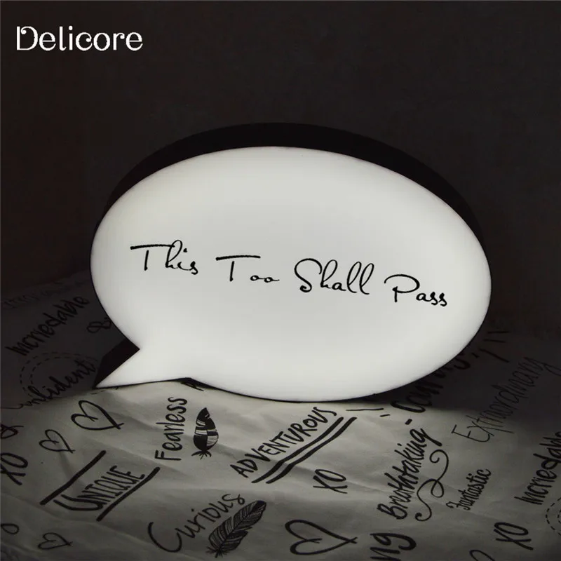 

DELICORE Cinema Light Box DIY Handwriting Night Light Box with LED Sign Light for Gift Birthday Anniversary Wedding Home Decor