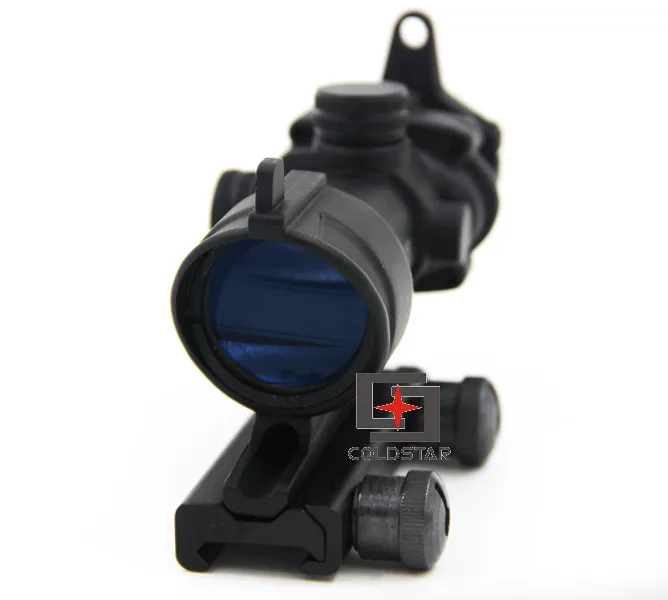 

Tactical aim riflescope Red Dot Iron optical sight ACOG 4x32 Optical Rifle Scope Red / Green Reticle With Mount for long Sniper