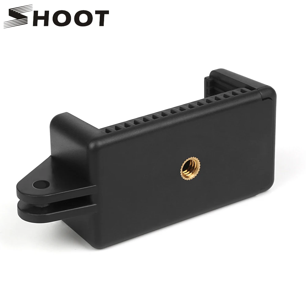 Mobile Phone Clip with 1 4 Screw Hole and Adapter font b Tripod b font Holder