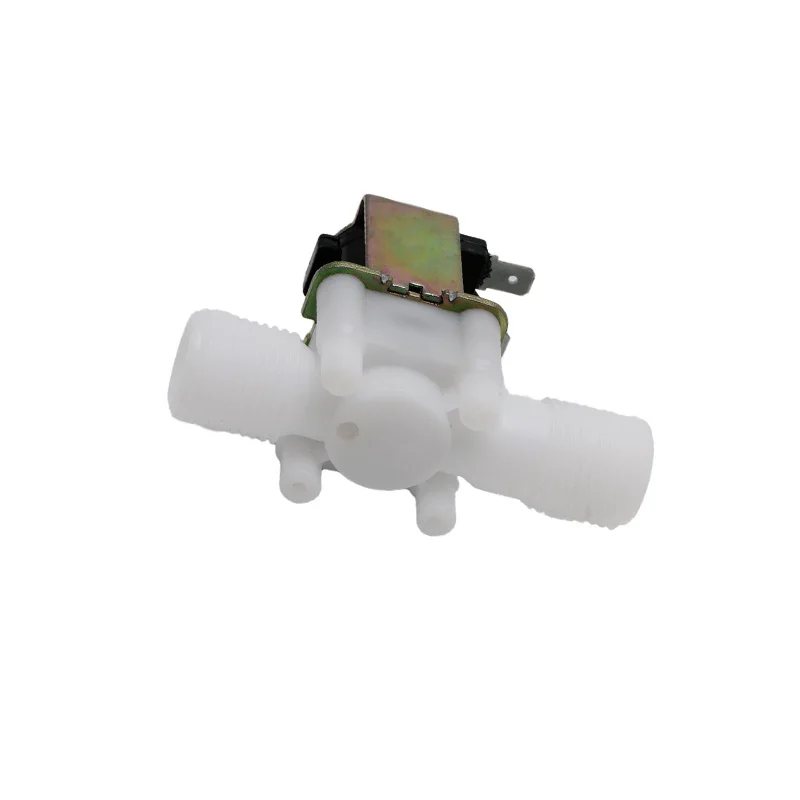 G1/" пластиковый электромагнитный клапан 12V 24V 220V Магнитный диспенсер для стиральной машины для питьевой воды пневматический переключатель регулятора давления