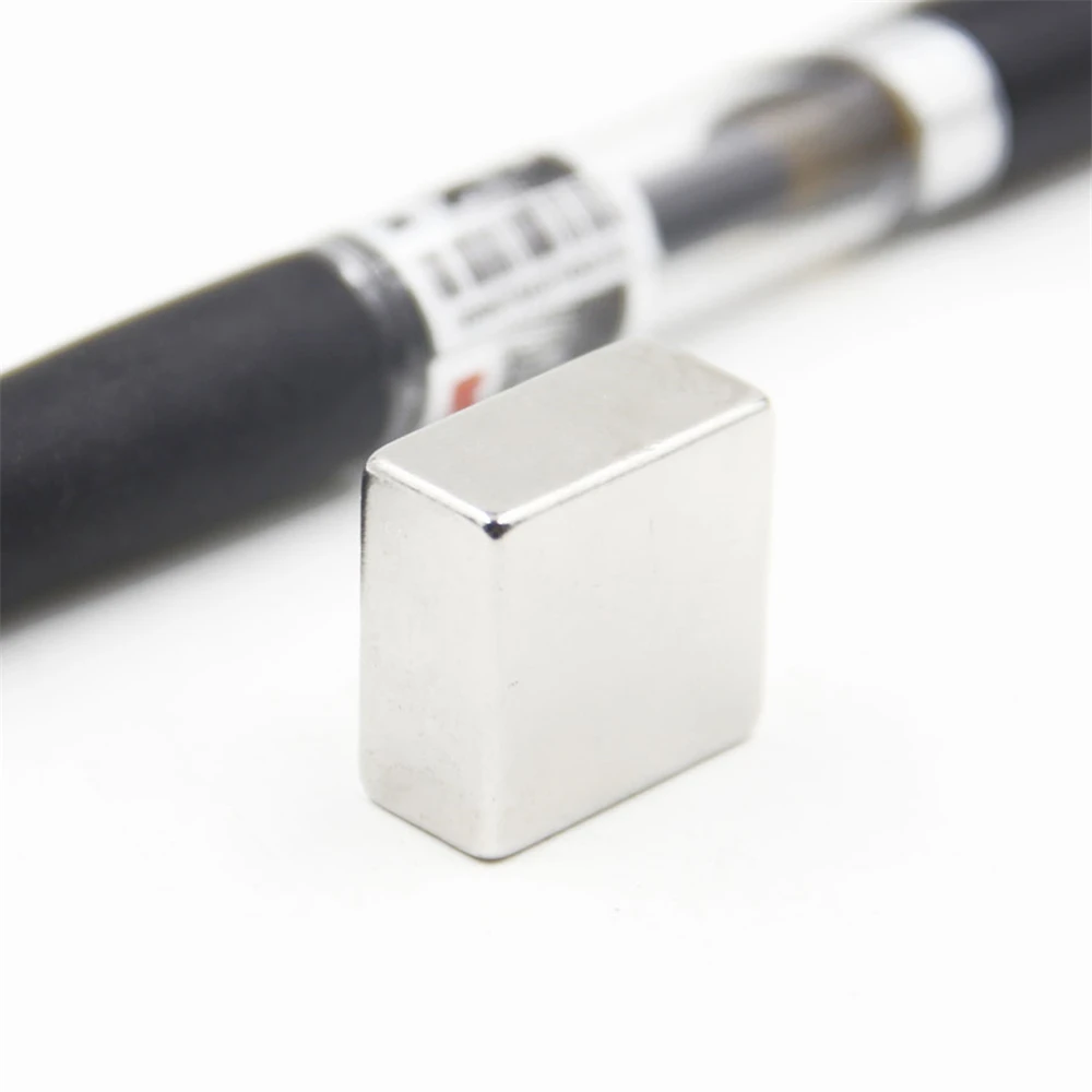 US $59.99 50pcs F20x20x10mm Super Powerful Strong Rare Earth Block NdFeB Magnet Neodymium N35 Magnets F202010mm Free Shipping
