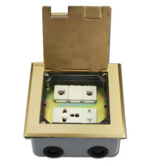 six hole floor socket