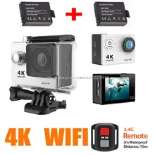 4 К 25fps sj wi-fi 7000 оригинал h9se 1080 P ultra hd mi yi ek pro video en спорт камеры go 4 видеокамеры hero h9 действие камеры cam