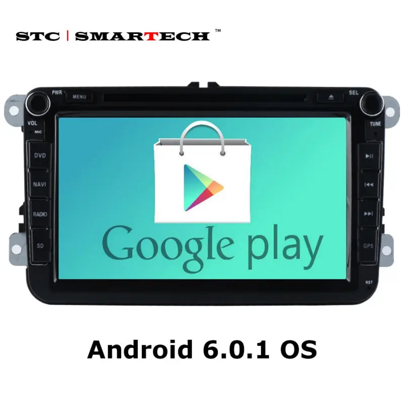 2 din Android 6 0 1 Car radio GPS navigation for VW passat b6 golf 5