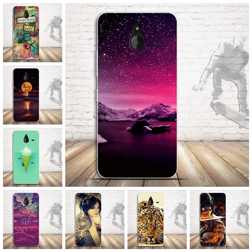 Paining чехол для телефона Microsoft Nokia Lumia 640XL 640 XL оболочка мягкий ТПУ задняя крышка
