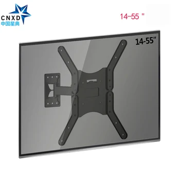 

Wall-mount TV Bracket LCD Monitor Wall Mount Extension Arm Tilt for Most 25"-52" LED TV Flat Panel Screen with max VESA 200*200