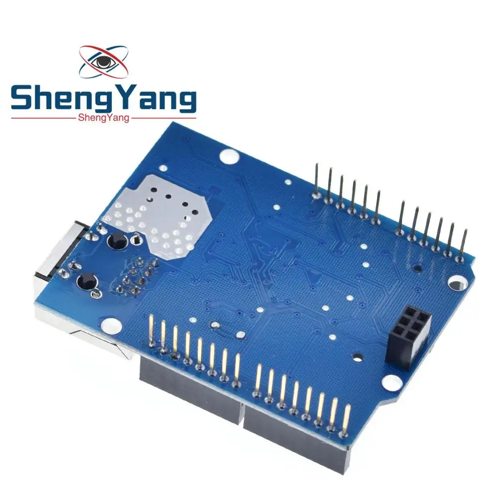 ShengYang 1 шт. Щит Ethernet щит W5100 R3 UNO Mega 2560 1280 328 UNR R3 W5100 макетная плата