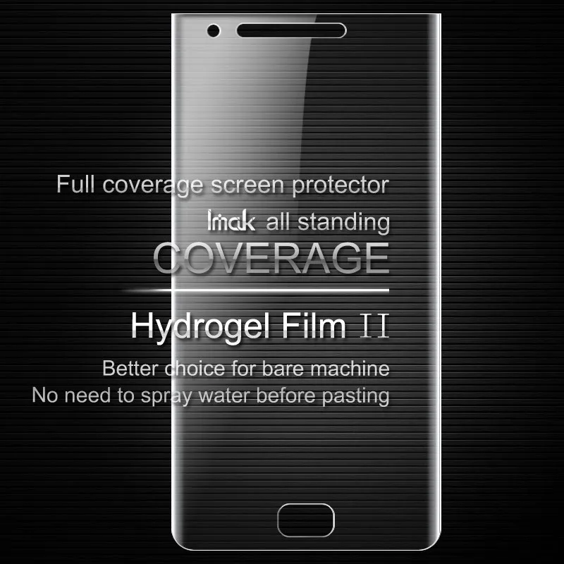 

IMAK Soft Clearer Hydrogel Film II Full Cover Screen Protector Film for BlackBerry Motion