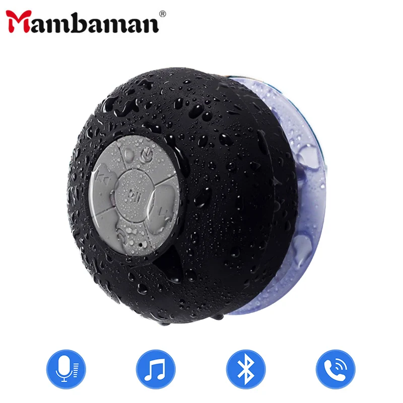 Hot Portable Subwoofer Waterproof Shower Speaker Wireless Bluetooth Handsfree Receive Call Music Suction Mic For iPhone Samsung Hot Portable Subwoofer Waterproof Shower Speaker Wireless Bluetooth Handsfree Receive Call Music Suction Mic For iPhone Samsung