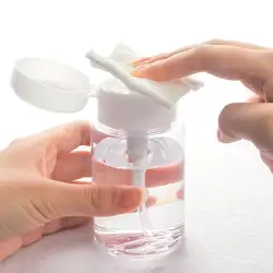 1 шт. пресс-Бутылка косметический пластиковый удобный для снятия макияжа дорожный бутылочный кнопочный распылитель бутылка контейнер для