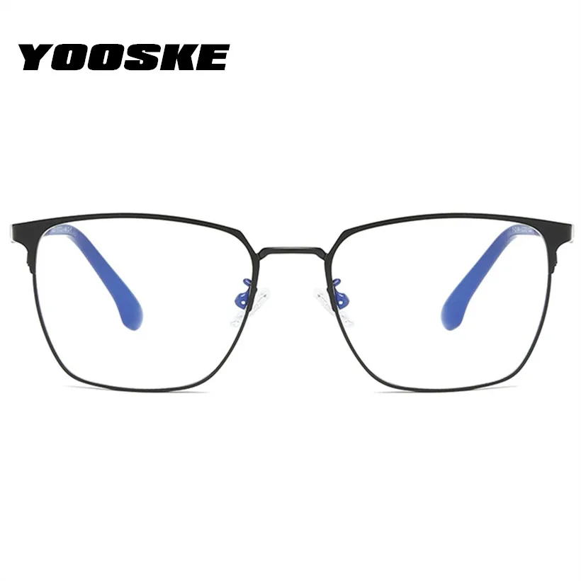 YOOSKE, анти-синий светильник, очки для мужчин, анти-УФ, переход, солнце, фотохромные линзы, оправа для очков, ультра-светильник TR90, оптические оправы