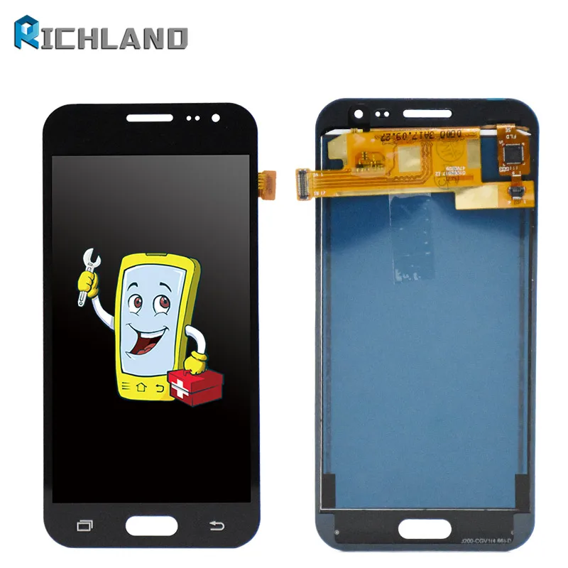 

AAA+ Quality J200 LCD Screen For Samsung Galaxy J2 2015 J200 J200F Display Panel +Touch Screen Assembly For Samsung J2 2015 LCD
