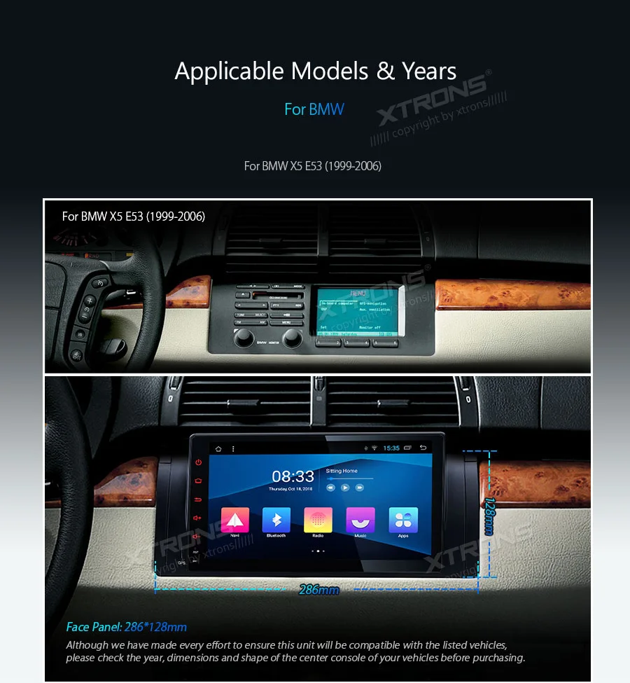 Excellent 9" Quad Core CPU Android 8.1 Oreo OS Car Multimedia Navigation GPS Radio for BMW X5 E53 1999 2000 2001 2002 2003 2004 2005 2006 2 Excellent 9" Quad Core CPU Android 8.1 Oreo OS Car Multimedia Navigation GPS Radio for BMW X5 E53 1999 2000 2001 2002 2003 2004 2005 2006 2