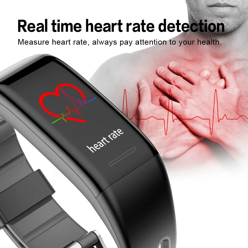 

Fitness Tracker,Waterproof Activity Tracker with Heart Rate Blood Pressure Blood Oxygen Monitor,Smart Wristband