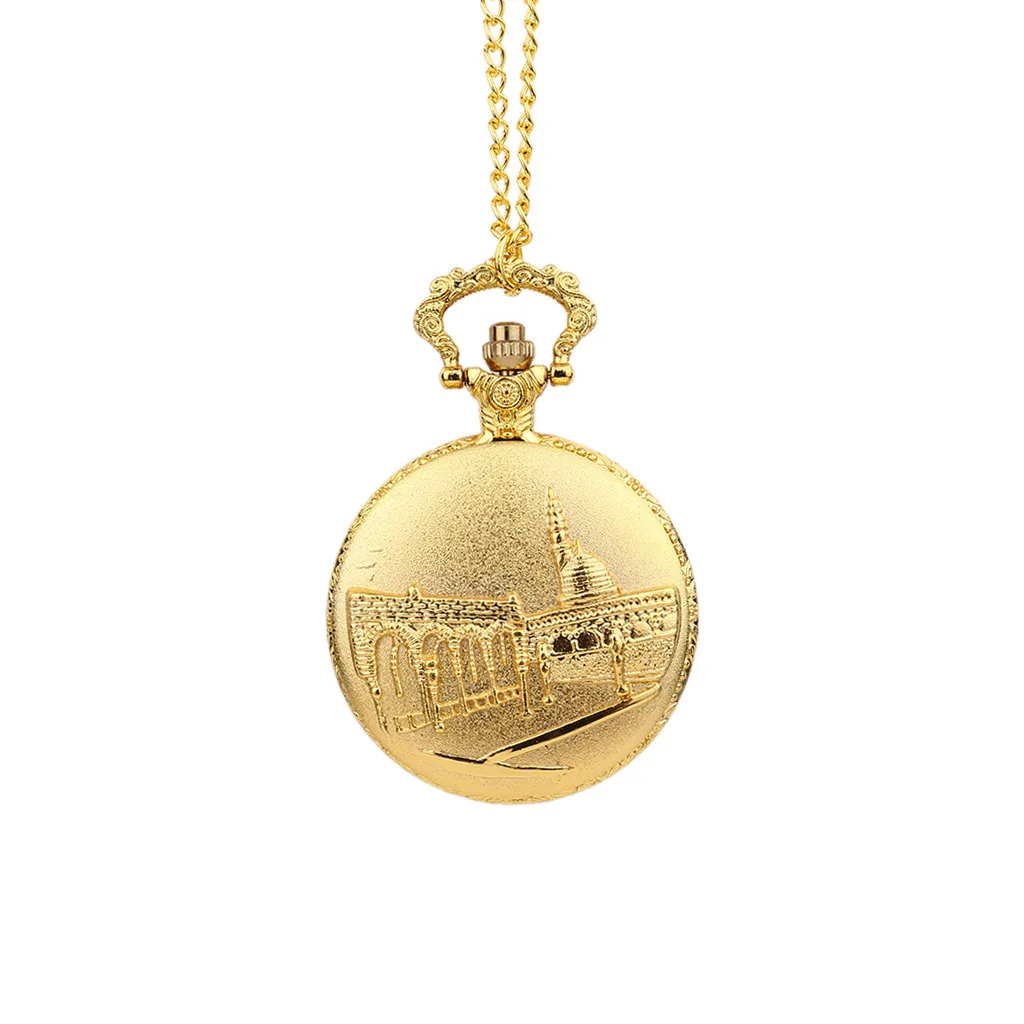 

zegarki damskie Men and Women Couple Pocket Watch Retro Quartz Hanging Table Commemorative Table women's watches