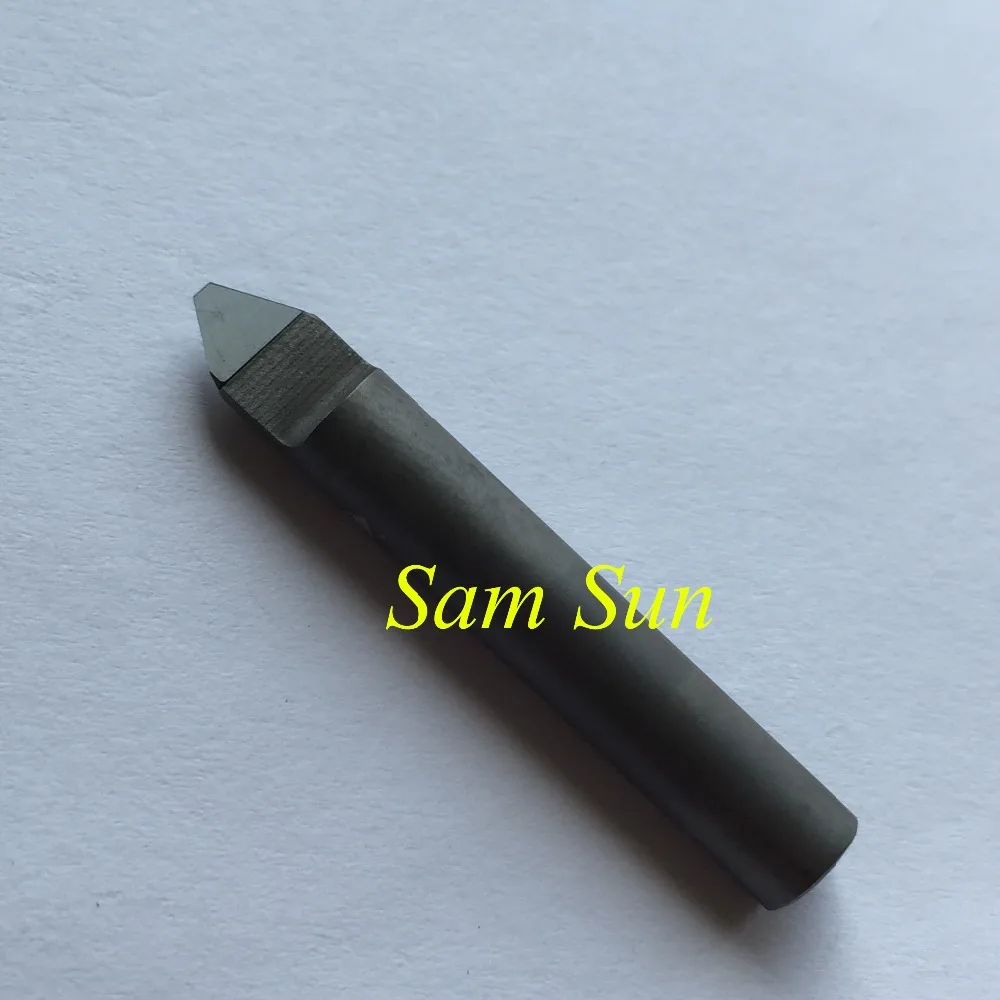 1pcs 6*35 Degree*1.0mm CNC Stone Engraving Knife Diamond Graver Stone
