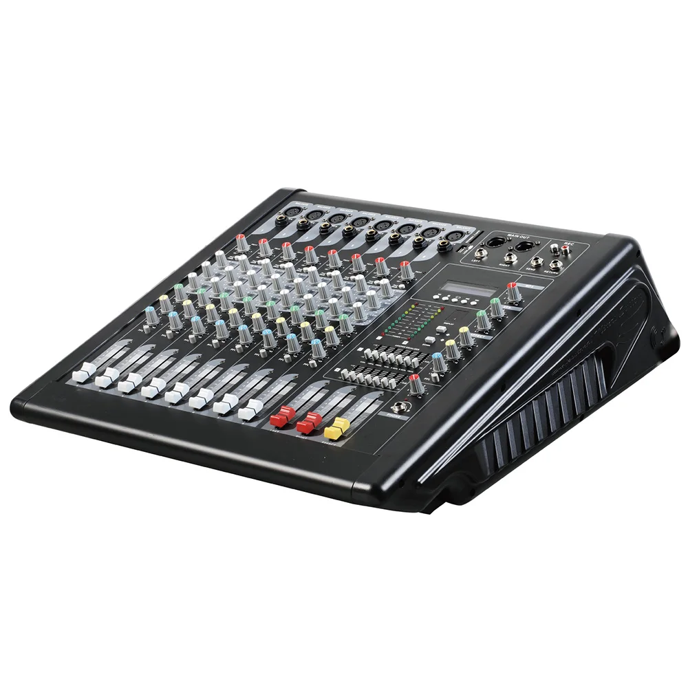 Mixing console recorder 48 V phantom power monitor