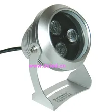 Хорошее качество, высокомощный 9 Вт светодиодный прожектор для улицы, светодиодный проектор, DS-06-26, 3X3 Вт, 12В DC, постоянное напряжение