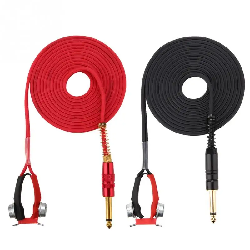 Tattoo Power Supply Silicone Clip Cord Tattoo Hook Line for Rotary