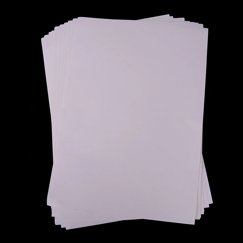 10 шт./компл. A4 матовый печати белые самоклеющиеся бумажные ссылку для офиса 210 мм x 297 мм