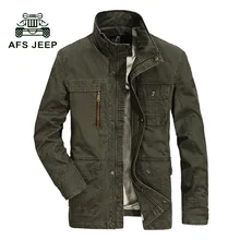 AFS JEEP куртка брендовая одежда Jaqueta Masculina армейская ветровка Casaco Masculino военные мужские куртки пальто 143z