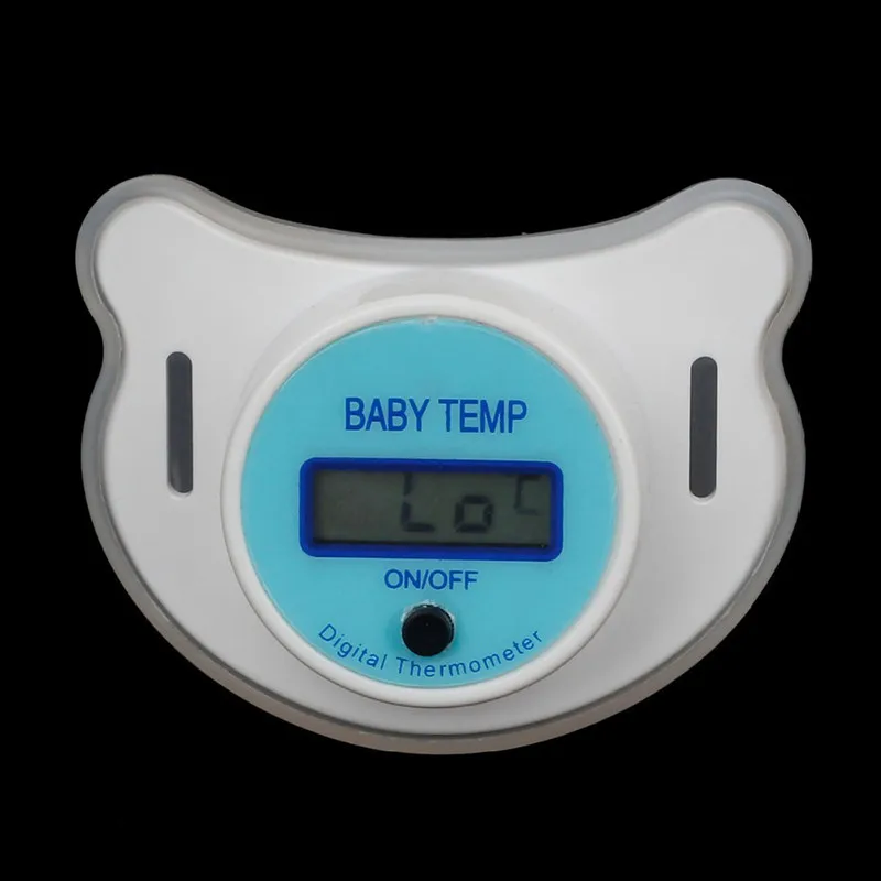 Baby Pacifier thermometer Portable Nipple Shape Body Temporature Measurement Tools Baby Care