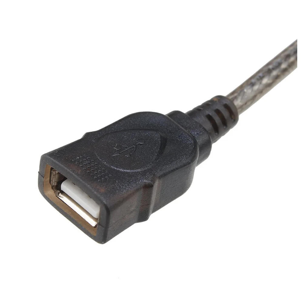 New Style 50ft USB2.0 Male to Female Active Extension Extender High Speed Rate Cable for Fax Machines Printers