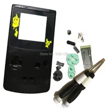 Фирменный прозрачный черный цвет для игровой консоли полный корпус для эльфа мультяшный объектив для игры BC мальчик корпус цветной чехол отвертка