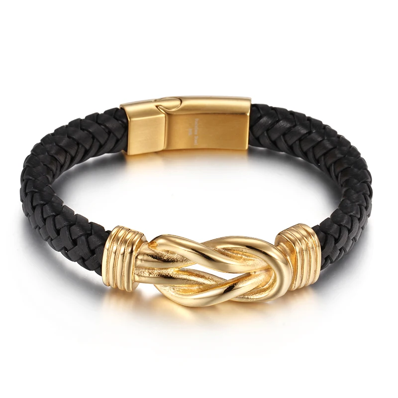 Buy For Men's Gold Stainless Steel simple design of