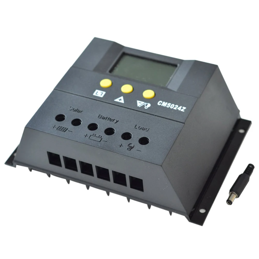 

ABKM Hot 50A Pwm Charge Controller Solar Charger Battery Regulator Solar Charge Controller 12V / 24V ABS