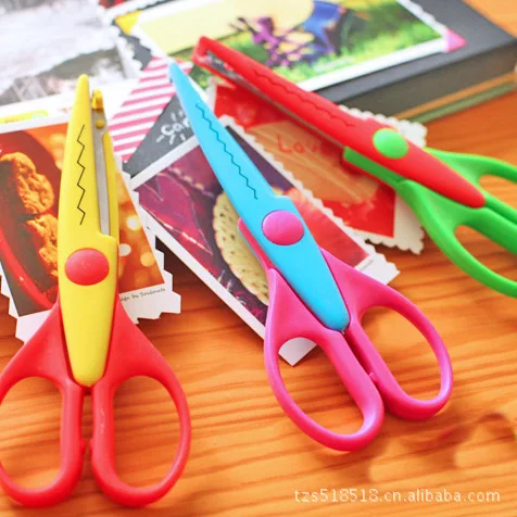 

Student stationery creative lace cutting scissors, creative scissors