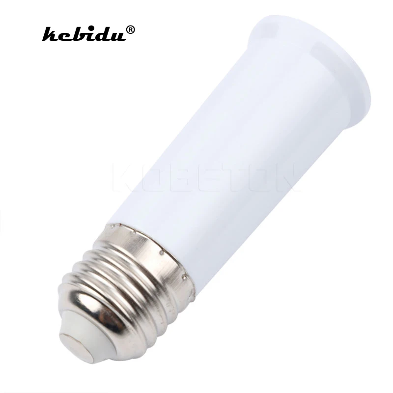 

kebidu E27 to 2E27 E14 B22 GU10 Lamp Holder Socket Base Adapter Plug 110 220 Light Extender Lamp Holder Base Mutual Conversion