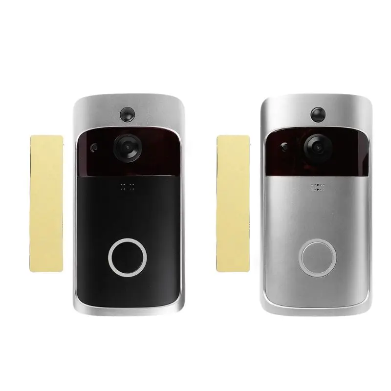 

Doorbell WiFi Wireless HD 720P Visual Smart Door Bell Intercom Recording Video Phone Remote Home Monitoring Night Vision