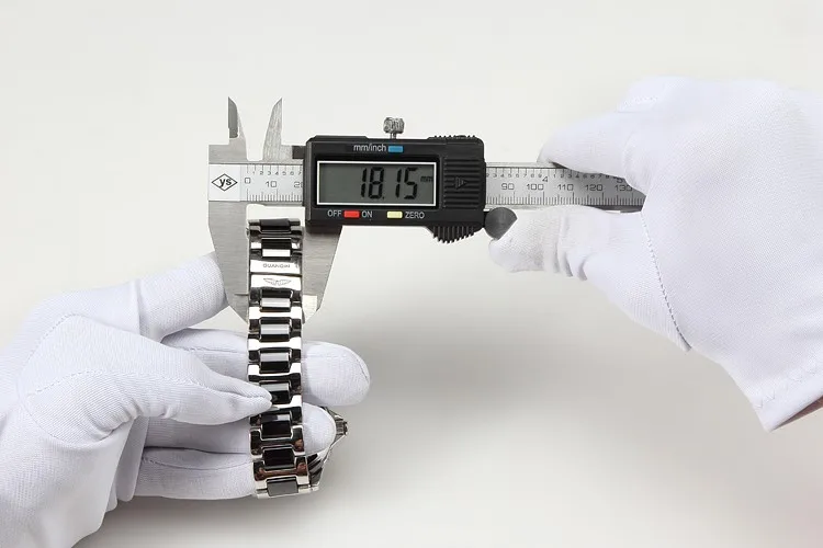 GUANQIN Ceramic Watch White Black Womens Ceramic Watch Mechanical Watch Auto Date Waterproof Dress Girls Clock Wristwatches (16)