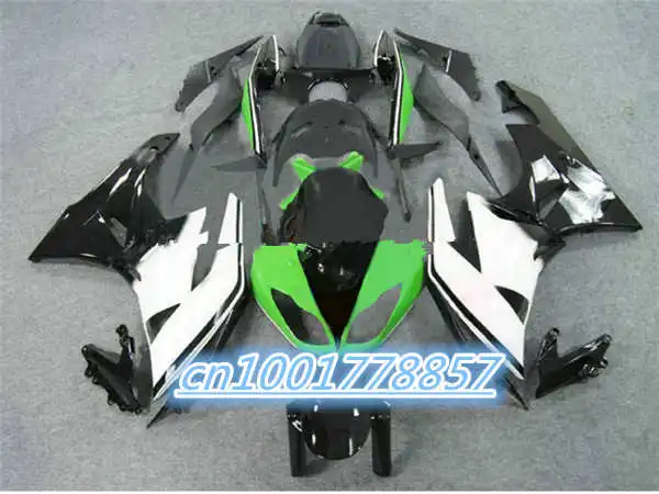 Для NINJA ZX636 ZX6R 09 10 600CC 25NO50 ZX 636 6R ZX-636 2009 2010 зеленый черный комплект обтекателей |