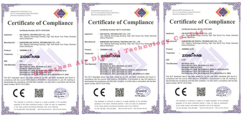 CE of H.S H.2S H.2H