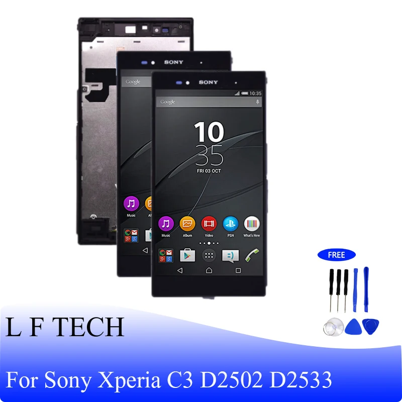 ЖК дисплей дигитайзер для Sony Xperia Z Ultra XL39h XL39 C6833 C6802 6 44 ''Оригинальный + панель