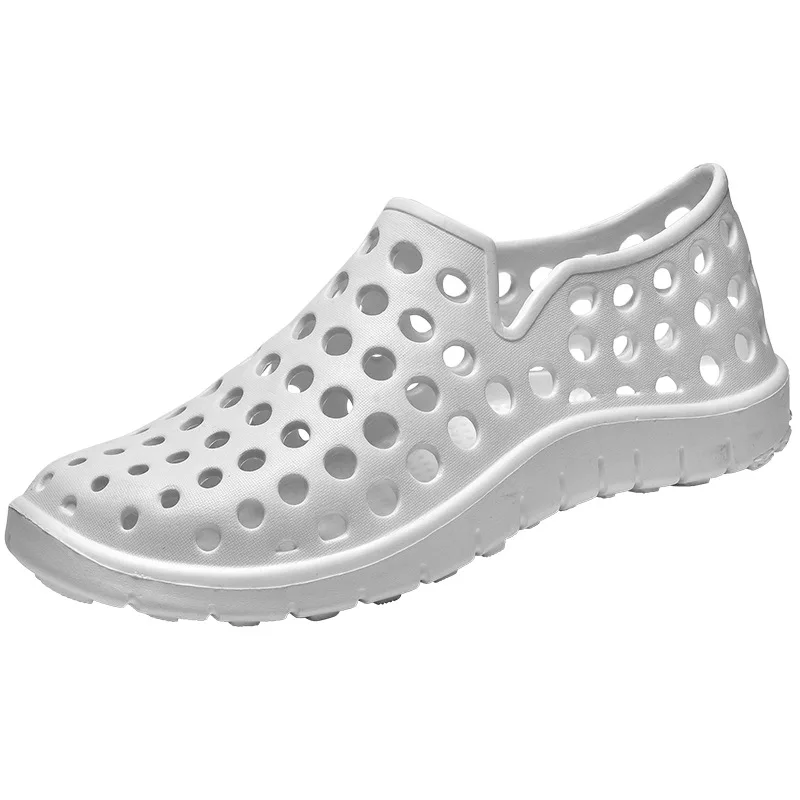Big Size 38-46 High Quality Croc Men Casual Aqua Clogs 2018 Male Band Sandals Summer Beach Swimming Shoes unisex