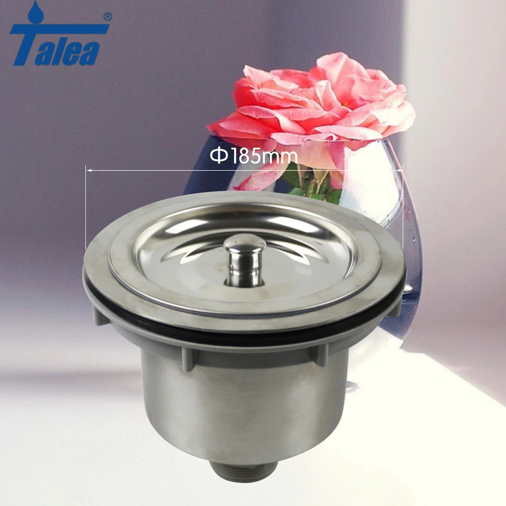  Talea Stainless Steel Sink Drain strainer Kitchen Sink stopper Basket Strainer Sewer Filter Mesh St - 32857769627