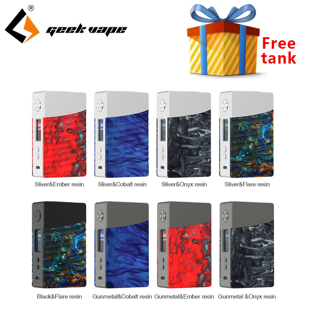 

Vape Box Mod Geekvape Nova box mod Vaporizer Cigarette mods powered by AS200 chipset Vapers for zeus x RTA VS drag 2 mod