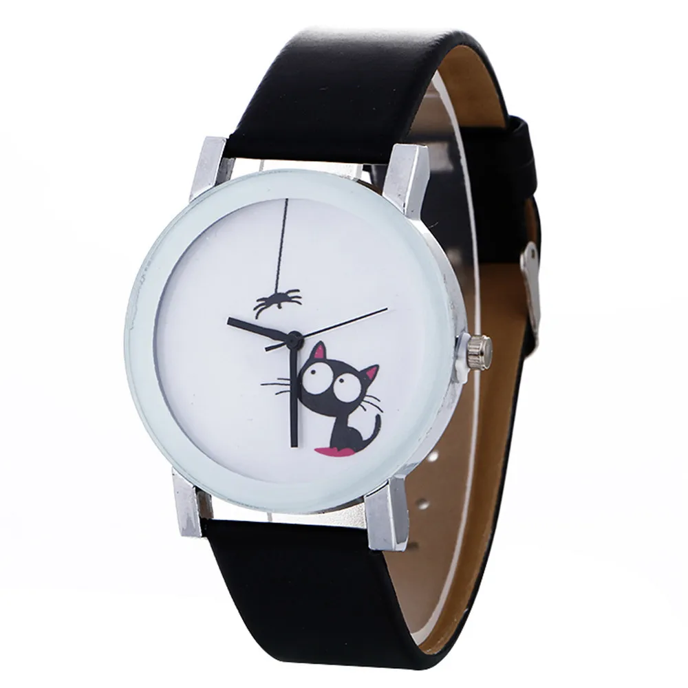 

New Stylish Women Watches Black Ladies Simple Fashion Quartz Wrist Watch Female Clock Hodinky Montre Femme Relogio Feminino