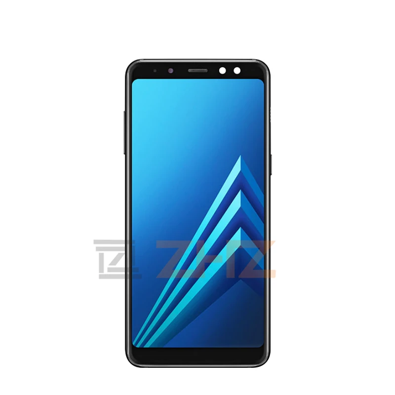 Super AMOLED для samsung A8 lcd A530 кодирующий преобразователь сенсорного экрана в сборе A530f с рамкой A530 lcd запасные части для ремонта