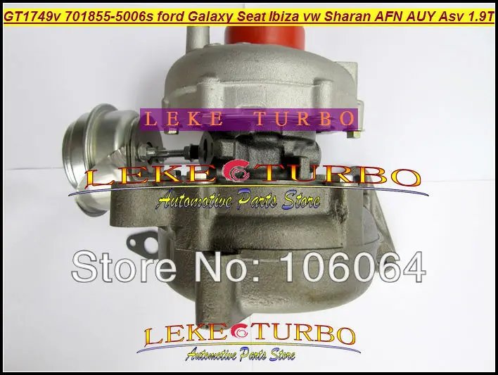 Бесплатная доставка GT1749V 701855 0006 0002 028145702SX Turbo для Ford Galaxy Ibiza VW Sharan AFN AUY ASV AVG 1.9L TDI|ship
