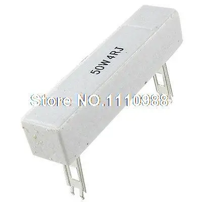 

Wirewound Ceramic Cement Resistor 4 ohm 50W 5% 4R