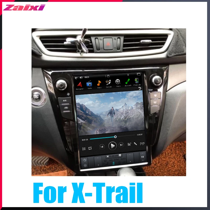 Sale ZaiXi Android Car Multimedia GPS For Nissan X-Trail 2013~2019 Radio vertical screen tesla screen Radio Video USB DAB+ 3