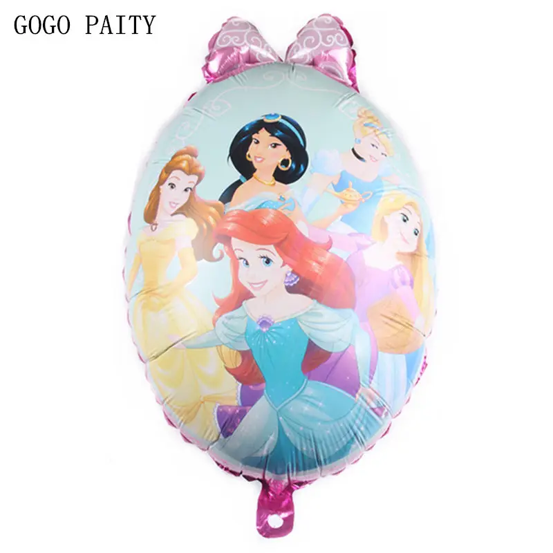

GOGO PAITY New Cartoon Shaped Princess Aluminum Balloons Children's Festival Birthday Party Decoration Balloons Wholesale