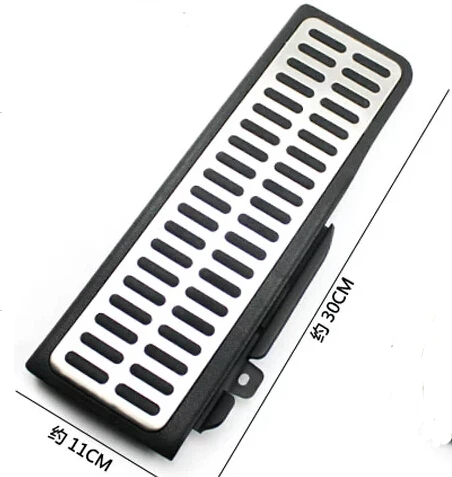 

stainless steel FootRest pedal For Volkswagen Golf 5 6 Jetta MK5 MK6 Scirocco Passat B6,7 CC TIGUAN Touareg for Skoda Octavia A5