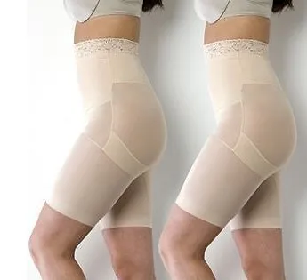 2 pcs/lot Women Slim Lift Pants Aire Slimming Pants Women Body Shaper High Waist Undergarment Free Shipping Body