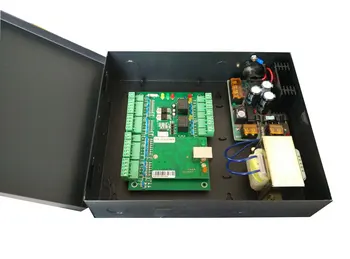 

Hi-end 32-bit TCP IP two Door Access Controller kit with power case , support multi-access function,Fire Alarm,sn:wg2002_set